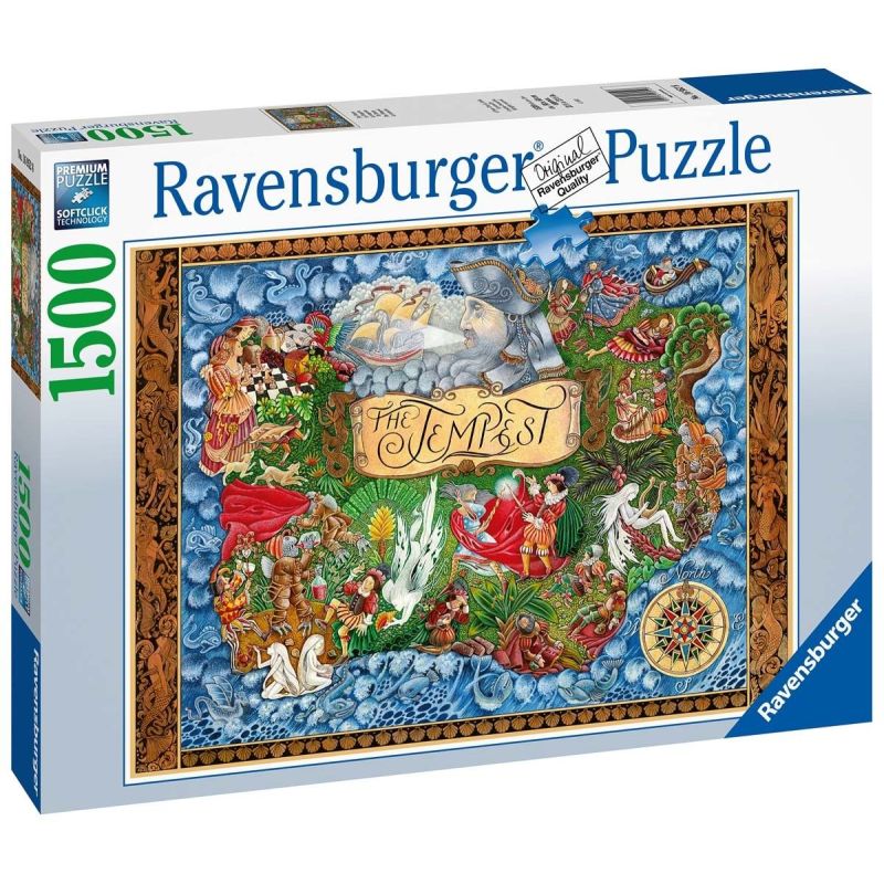 Ravensburger Puzzle 2D 1500 elementów: Burza 16952