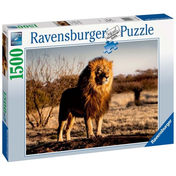 Ravensburger Puzzle 2D 1500 elementów: Lew 17107