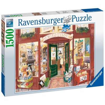 Ravensburger Puzzle 2D 1500 elementów: Wordsmith's księgarnia 16821