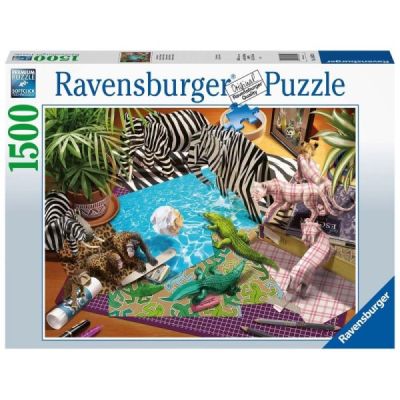 Ravensburger Puzzle 2D 1500 elementów: Przygoda z origami 16822