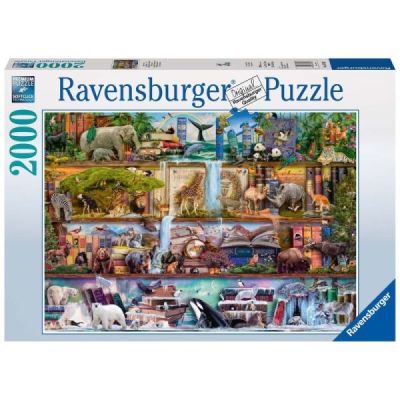 Ravensburger Puzzle 2D 2000 elementów: Świat zwierząt 16652