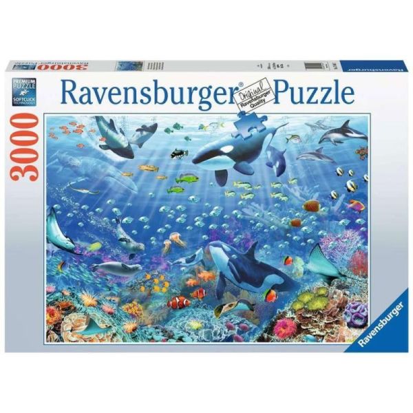 Ravensburger Puzzle 2D 3000 elementów: Podwodny świat 17444