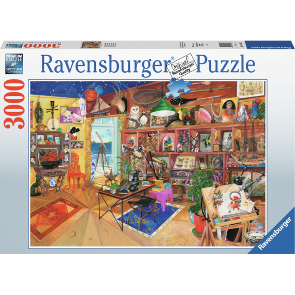 Ravensburger Puzzle 2D 3000 elementów: Ciekawa kolekcja 17465