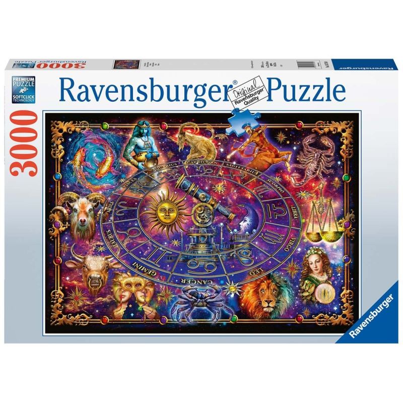 Ravensburger Puzzle 2D 3000 elementów: Znaki zodiaku 16718