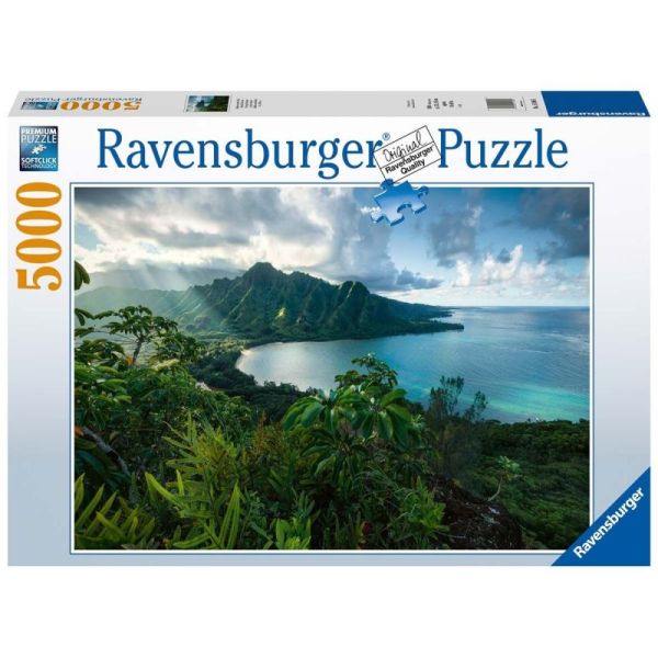 Ravensburger Puzzle 2D 5000 elementów: Hawajski punkt widokowy 16106