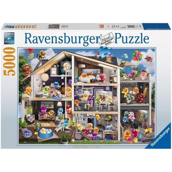 Ravensburger Puzzle 2D 5000 elementów: Dom dla lalek 17434