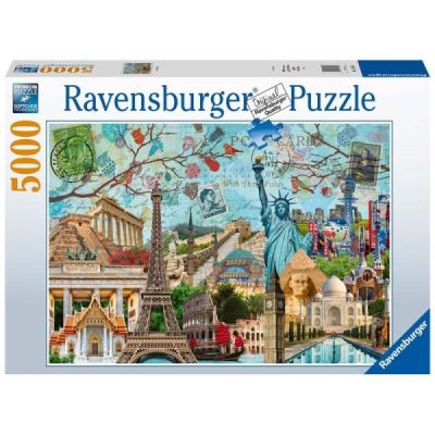 Ravensburger Puzzle 2D 5000 elementów: Duże miasto 17118