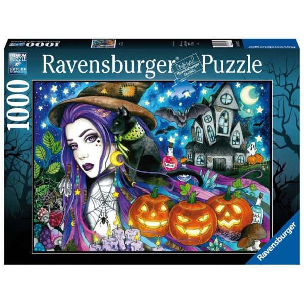 Ravensburger Puzzle 2D 1000 elementów Halloween 16871