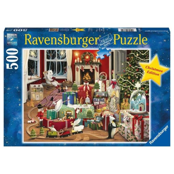 Ravensburger Puzzle 2D 500 elementów W Święta 16862