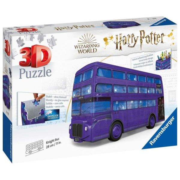 Ravensburger Puzzle 3D Pojazdy: Błędny Rycerz Harry Potter 216 elementów 11158