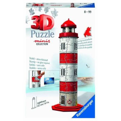 Ravensburger Puzzle 3D Mini budynki: Latarnia Morska 54 elementy 11273