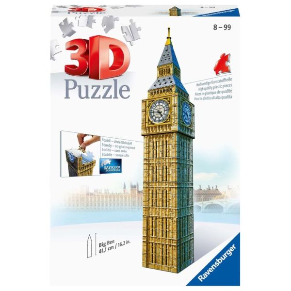 Ravensburger Puzzle 3D Budynki: Big Ben 216 elementów 12554