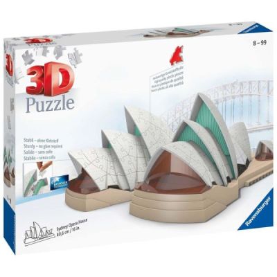 Ravensburger Puzzle 3D Budynki: Opera w  Sydney 216 elementów 11243