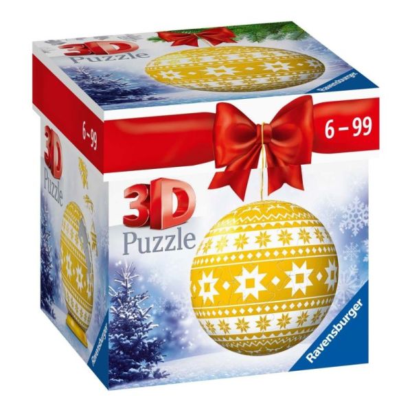 Ravensburger Puzzle 3D Świąteczne dekoracje motyw 2 54 elementy 11269