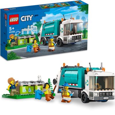 LEGO City Ciężarówka Recyklingowa Klocki Zestaw 60386