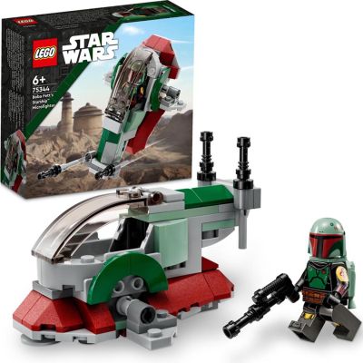 LEGO Star Wars Mikromyśliwiec Kosmiczny Boby Fetta Klocki Zestaw 75344