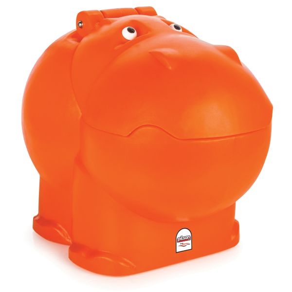 Pilsan Pudełko Na Zabawki Hippo Pomarańczowe 06188