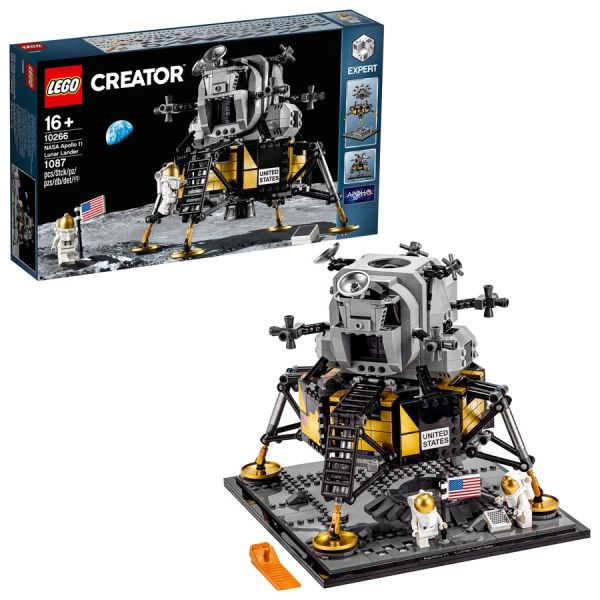 LEGO Creator Expert Lądownik księżycowy Apollo 11 NASA Klocki 10266