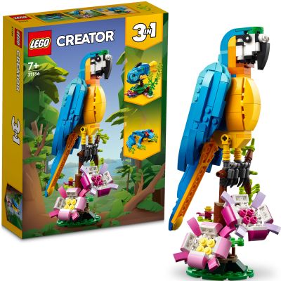 LEGO Creator Egzotyczna Papuga 3w1 Zestaw Klocki 31136