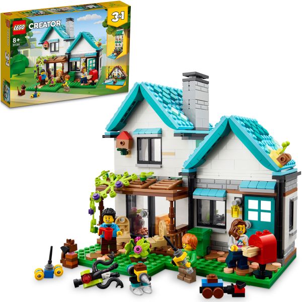 LEGO Creator Przytulny Dom 3w1 Zestaw Klocki 31139