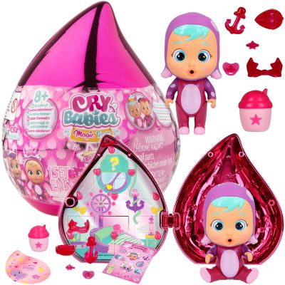 Cry Babies Magic Tears Pink Edition Laleczka 81550