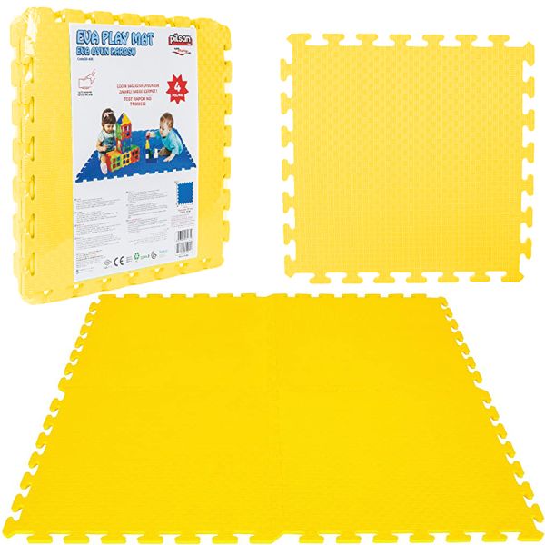 Pilsan Mata Piankowa Żółta Duże Puzzle 4el 03435