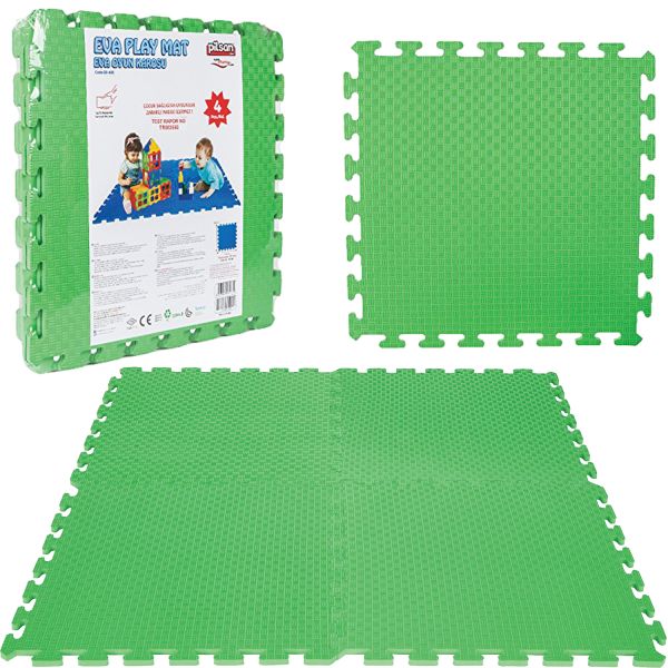 Pilsan Mata Piankowa Zielona Duże Puzzle 4el 03435
