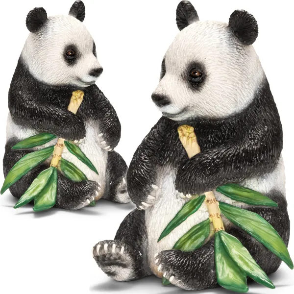 Schleich Panda Wielka z Bambusem Wild Life Figurka 14664