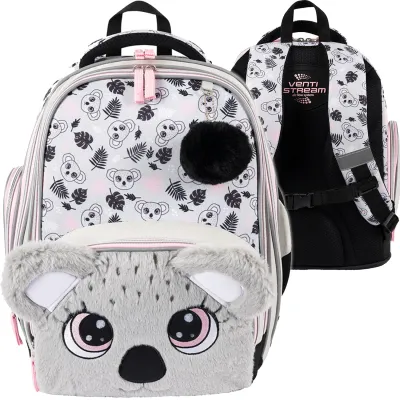 St.Majewski Bambino Plecak Szkolny Koala Premium Puchaty 7177