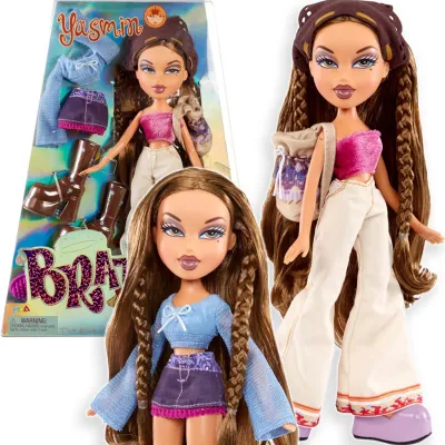 Bratz 20 Yearz Lalka Yasmin Zestaw z Akcesoriami Ubranka 573425