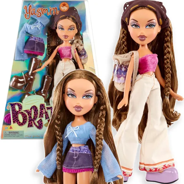 Bratz 20 Yearz Lalka Yasmin Zestaw z Akcesoriami Ubranka 573425