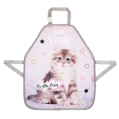 My Little Friend Fartuszek Dziecięcy Grey Cat Kotek Regulowany 7313