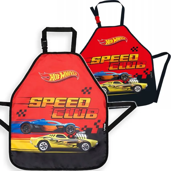 Hot Wheels Fartuszek Dziecięcy do Prac Plastycznych Samochody 0789