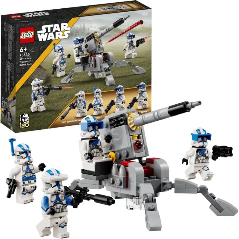 LEGO Star Wars Zestaw Bitewny Żołnierze-Klony z 501. Legionu 75345