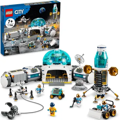 LEGO City Stacja Badawcza na Księżycu Klocki Zestaw 60350