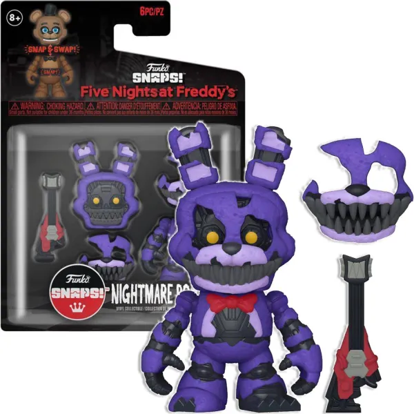 Funko FNAF Snap&Swap Nightmare Bonnie Figurka Winylowa 67693