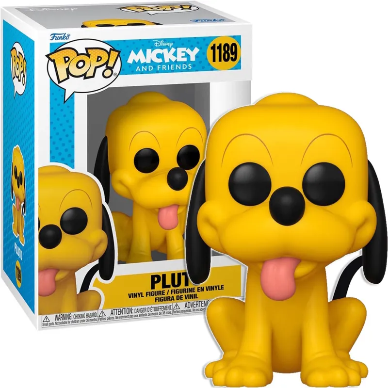 Funko POP! Miki i Przyjaciele Disney Pluto Figurka Winylowa 1189 59625