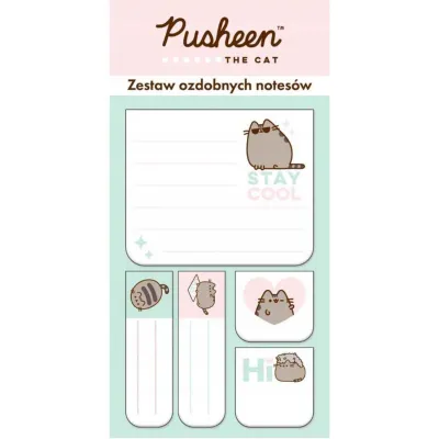 Pusheen Bambino Zestaw Notesów 30k. 5szt. z Kotkiem 1915