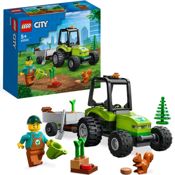 LEGO City Traktor w Parku Zestaw Klocki 60390