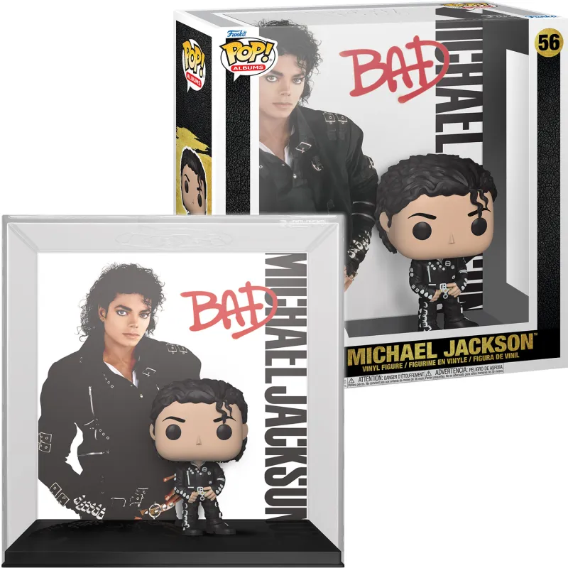 Funko POP! Albums Michael Jackson Bad Zestaw 58 70599
