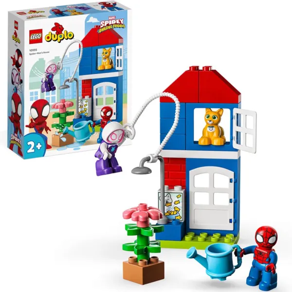 LEGO Duplo Spider-Man Zabawa w Dom Zestaw Klocki 10995