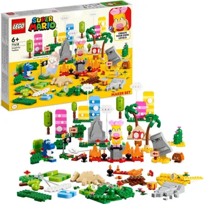 LEGO Mario Kreatywna Skrzyneczka - Zestaw Twórcy Klocki 71418
