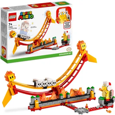 LEGO Mario Przejażdżka po Fali Lawy Rozszerzenie Zestaw Klocki 71416