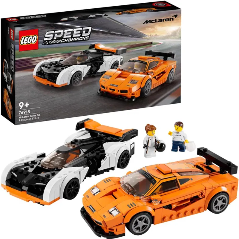 LEGO 76918 McLaren Solus GT i McLaren F1 LM