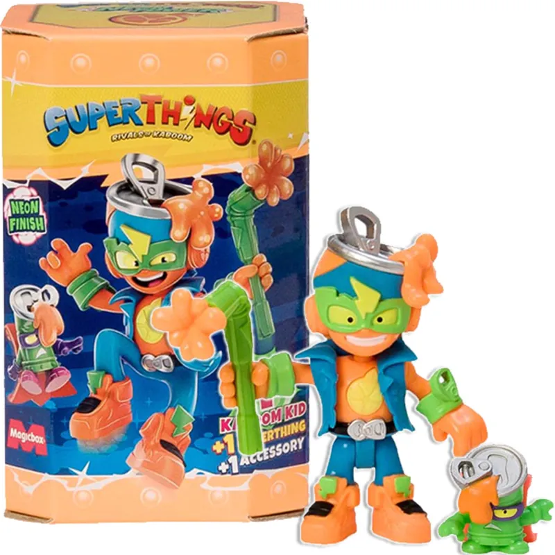 Super Things Rivals of Kaboom Neon Power Box Figurki Fizzy 0802