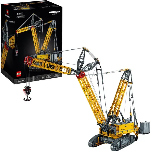 LEGO Technic Żuraw Gąsienicowy Liebherr LR 13000 Klocki Zestaw 42146