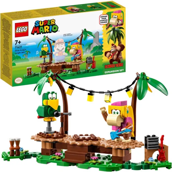 LEGO Super Mario Dżunglowy Koncert Dixie Kong Zestaw Rozszerzający 71421
