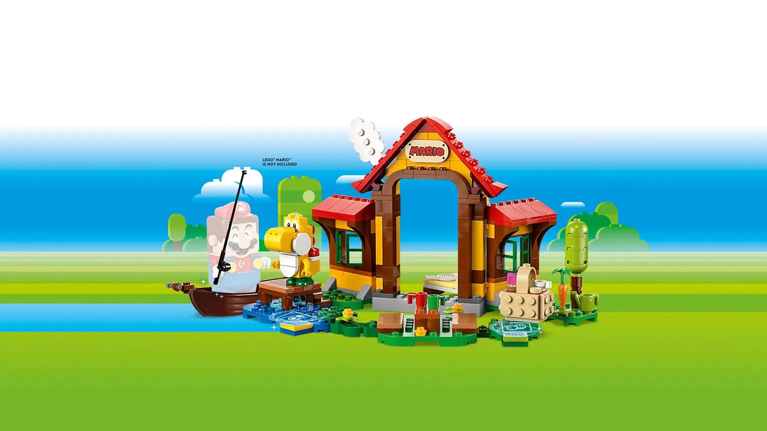 LEGO Super Mario Piknik w domu Mario Zestaw Rozszerzający 71422