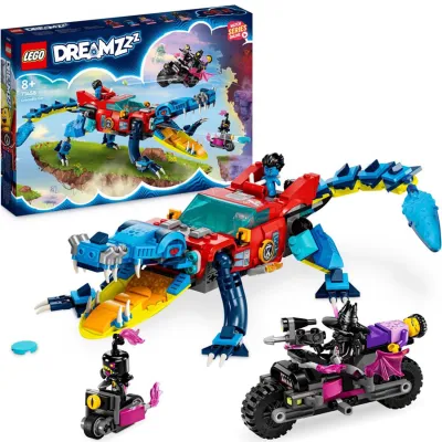 LEGO DREAMZzz Krokodylowy Samochód Zestaw Klocki 71458