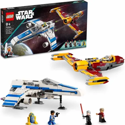 LEGO Star Wars E-Wing Nowej Republiki kontra Myśliwiec Shin Hati Klocki Zestaw 75364
